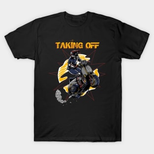 flying scooter T-Shirt